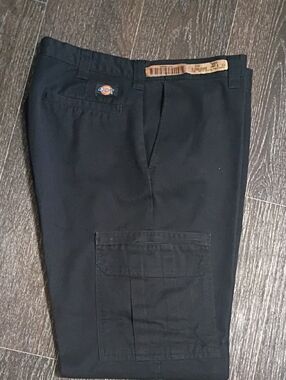 Dickies Men’s Black Cargo Work Pants
